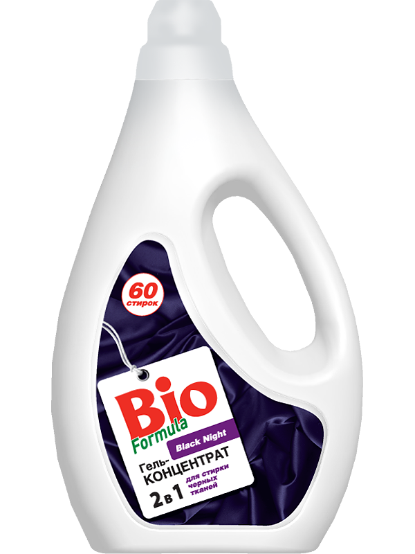 Гель для прання чорної білизни 2000мл BIO FORMULA