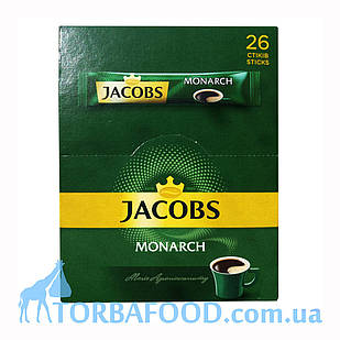 Кава розчинна в стиках Jacobs Monarch Якобс (26 стиків), Україна