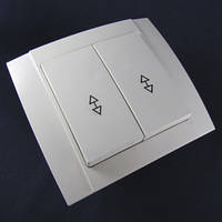 Вимикач 2-й прохідний внутрішній "Аватар" ST 52-1