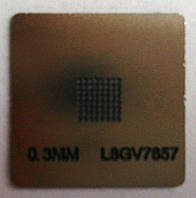 BGA трафарет 0,3mm L8GV7657