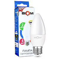 Светодиодная лампа Biom C37 4w E27 3000K