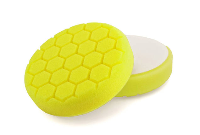 Полірувальний круг жорсткий - Flexipads PRO-Detail 125/135 мм. жовтий (HL520), фото 1