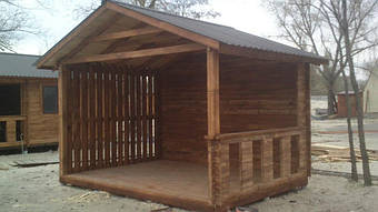 База Афины и беседка в Кременчуге 1