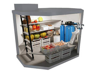 Кесон-погріб з гідротехнічного бетону