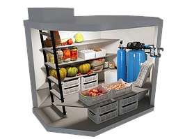 Водонепроникний гидробетонный кесон-погріб