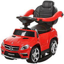 Толокар-каталка Mercedes з ручкою M 3186L-3, фото 3