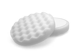 Полірувальний круг хвилястий екстра жорсткий - Flexipads Coolshine Waffle 150 мм (6") 28 мм. білий (44726)