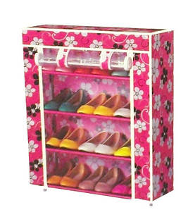 Шафа для взуття тканинний кольоровий