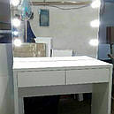 Стіл для візажиста, дзеркало з підсвічуванням, фото 2