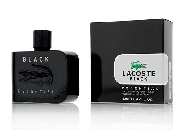 Lacoste Essential Black туалетна вода 125 ml. (Лакост Необхідний Блек), фото 2