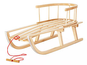 Санки дерев'яні WOOD