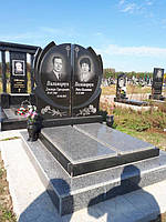 Паятник из гранита двойной  (Образец 741) 1