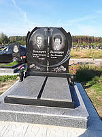 Паятник из гранита двойной  (Образец 741) 2