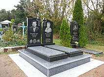 Паятник из гранита для двоих (Образец 744)   2