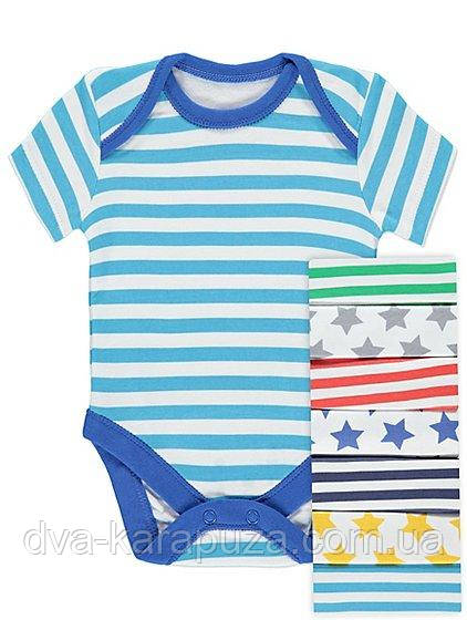 Гарний бодик для хлопчика George, 6-9 міс! Поштучно., фото 1