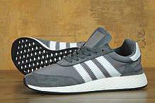 Чоловічі кросівки AD Iniki Runner Boost Grey . ТОП Репліка ААА класу., фото 2