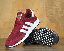 Мужские кроссовки AD Iniki Runner Boost Mystery Burgundy. ТОП Реплика ААА класса., фото 2