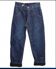 Джинси теплі на флісі на хлопчика розмір 152