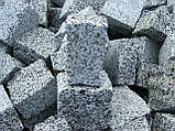 Гранітна брусчатка Покостове родовище, сіра, фото 2