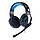 Навушники ігрові Gaming Beexcellent Headset GM-2 з мікрофоном та підсвіткою Blue, фото 5