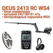 Металошукач XP Deus 24x13HF RC WS4