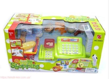 Детский кассовый аппарат супермаркет с продуктами.Свет,звук - фото 3 - id-p593320276