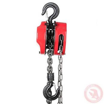 Лебідка ланцюгова 3 т INTERTOOL GT 1408, фото 4
