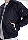 Чоловіча куртка демисизоная МА-1 Basic Bomber Jacket SURPLUS колір синій Німеччина розмS(46-48), фото 7