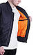 Чоловіча куртка демисизоная МА-1 Basic Bomber Jacket SURPLUS колір синій Німеччина розмS(46-48), фото 6