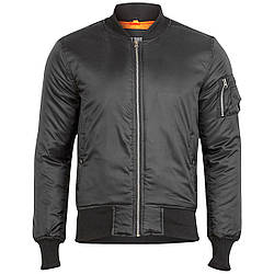 Куртка лётная бомбер - Basic Bomber - Black (Surplus) Германия