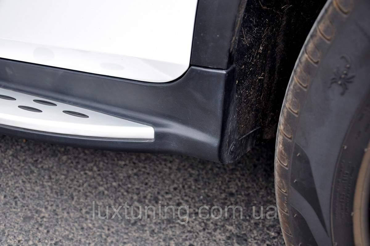 Пороги боковые ОЕМ подножки Mercedes-Benz GLС X253 2015- - фото 2 - id-p569692030