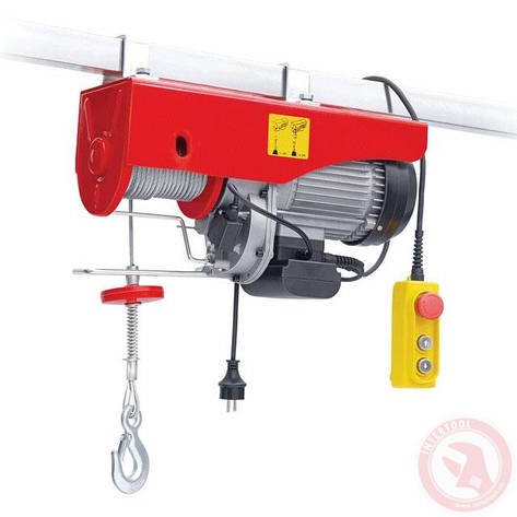 Лебідка електрична 500/999 кг INTERTOOL GT 1483, фото 1