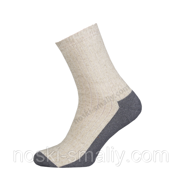 Шкарпетки оптом чоловічі махрові з льону