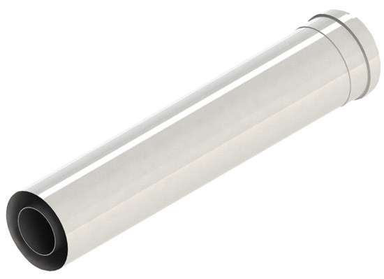 Подовжувач конденсацион. 100/60 1м RCT (1-C-EXT), фото 1