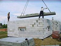 Монтаж панелей перекриттів