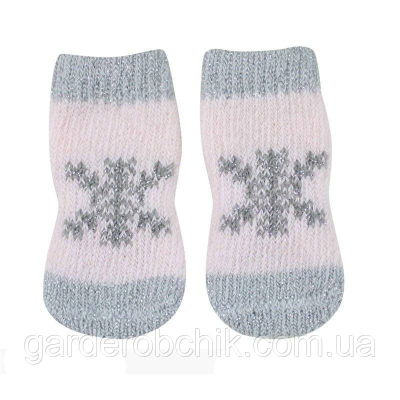 Шкарпетки для собаки "Сніжинка". Одяг для собак, фото 1