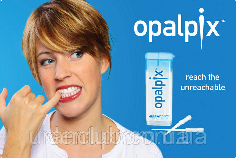 OpalPix, специальные пластиковые зубочистки, 32 шт, ULTRADENT - фото 4 - id-p42161839