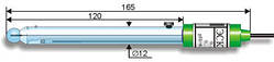 Комбінований pH-електрод ЕСК-10301 лабораторний