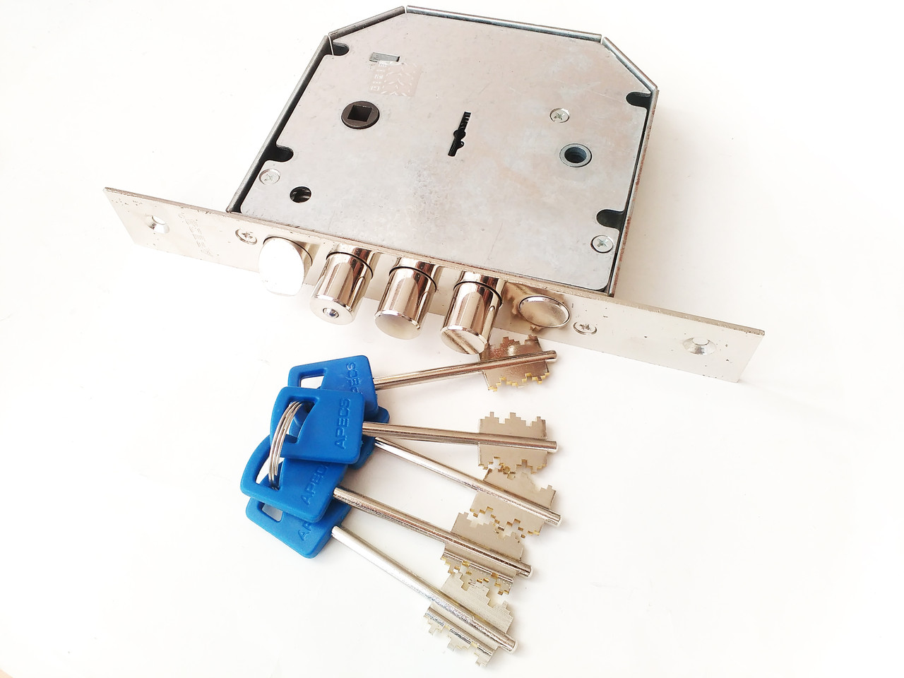 Замок врізний Apecs T-21/S6-L-NI (Китай)