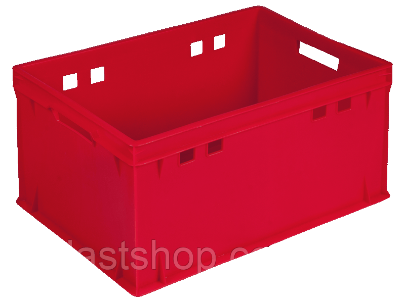 Ящики пластикові для м'яса 600 x 400 x 300 Е3, фото 1