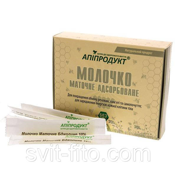 Маточне молочко адсорбоване 25пак по1,5г