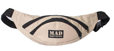 Современная поясная сумка LITE LIFE MAD PSLL21 Бежевый