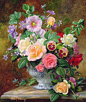 Кастор пазлы 500 "Цветы в вазе" 47*33см, B-52868