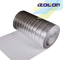 IZOLON AIR 10 мм. ламінований металізованою плівкою.