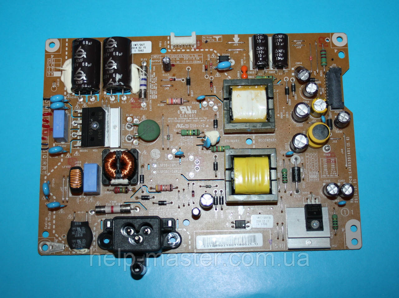 Блок живлення для LCD телевізорів LGP32-14PL1 rev.1.0   шасі EAX65391401 (2.6), фото 1