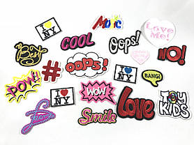 Нашивка OOOPS! 85х54 мм, фото 4