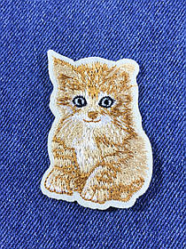 Нашивка кошеня 49х65 мм