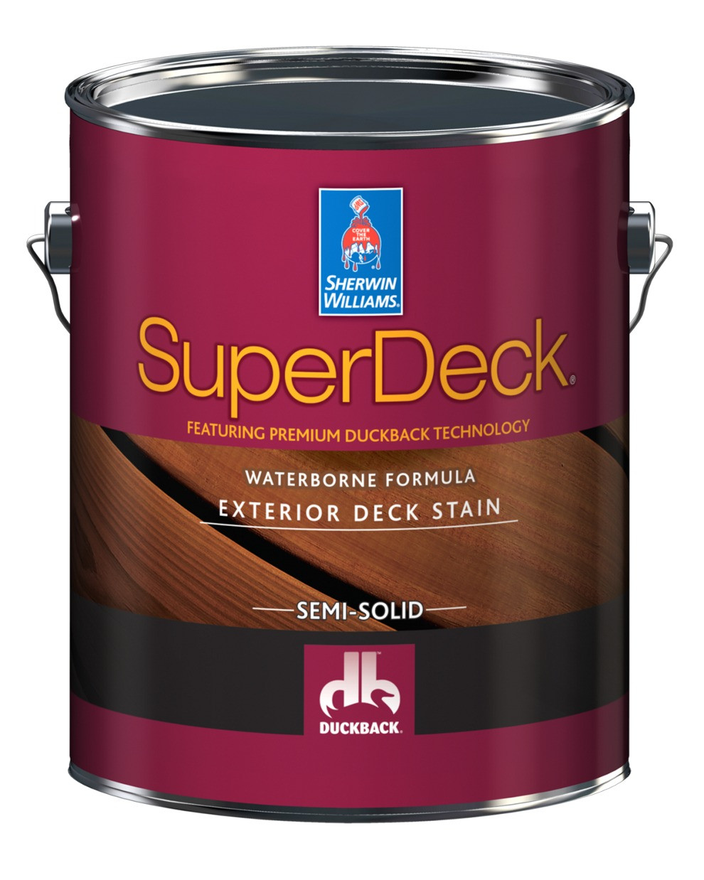 SWSuper Deck Exterior WB Semi-Solid Color Stain