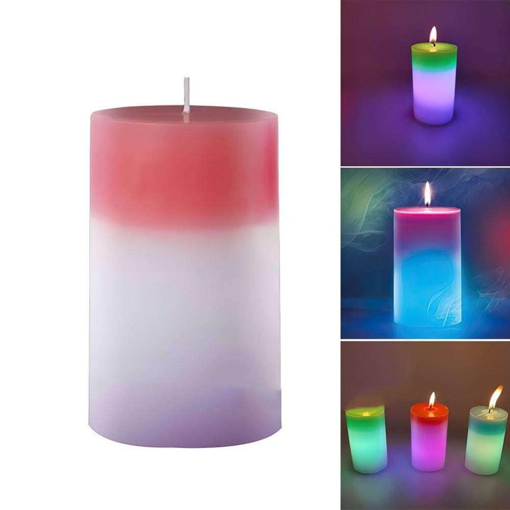 

Магическая восковая свеча меняющая цвет 7 цветов Candled Magic EL-2327