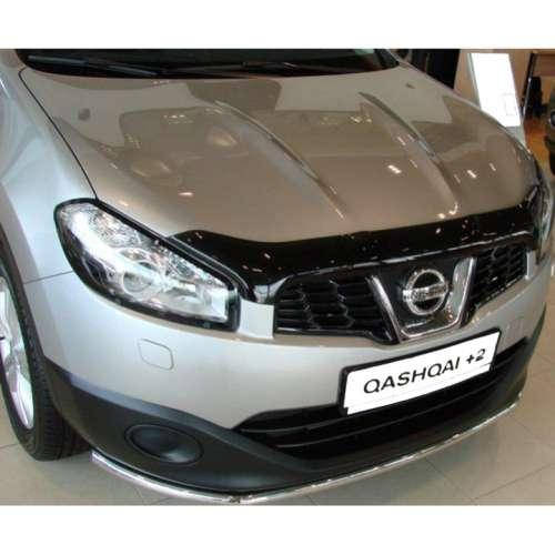 

Дефлектор капота мухобойка Ниссан Кашкай 1 Nissan Qashqai I 07-13 СиМ